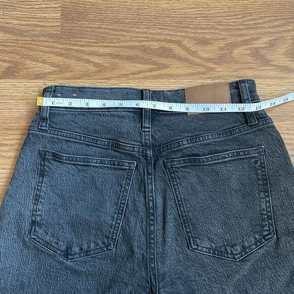 Madewell The Perfect Vintage Straight Jeans Size 24 lunar wash black NWOT - Picture 12 of 15